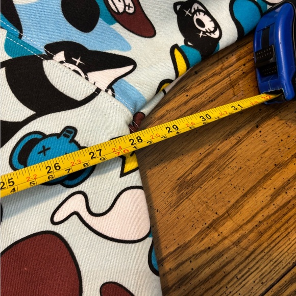 BAPE × kaws Baby Milo animal kingdom Hoodie Sz 3XL Full Zip Up - Picture 13 of 15